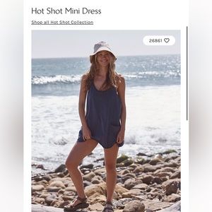 NWOT Free People Hot Shot mini dress